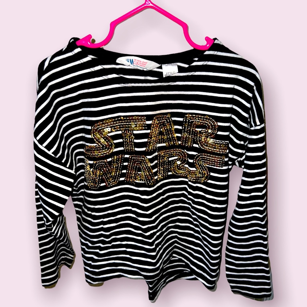 H&M Girls 4-6 Star Wars Top ⭐️